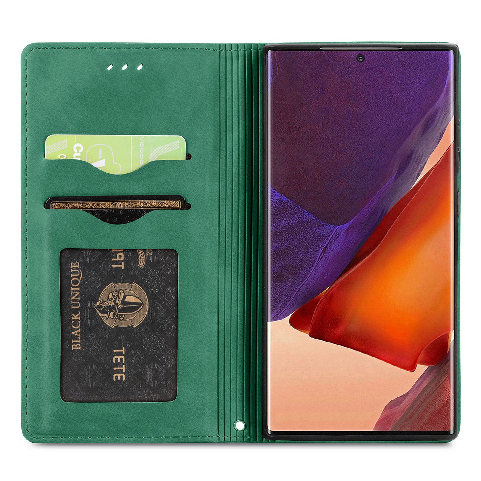 For Samsung Galaxy Note20 Ultra 5G / Note20 Ultra Skin-touch Retro PU Leather Phone Case Magnetic Auto Closing Stand Anti-scratch Phone Cover with Card Holder For Samsung Galaxy Note20 Ultra 5G / Note20 Ultra Skin-touch Retro PU Leather Phone Case Magnetic Auto Closing Stand Anti-scratch Phone Cover with Card Holder